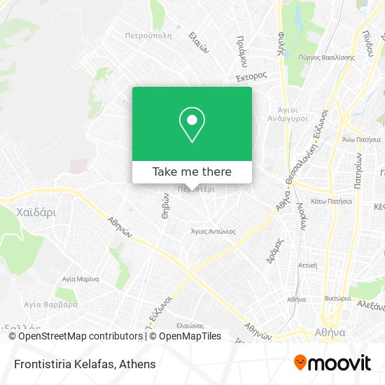 Frontistiria Kelafas map