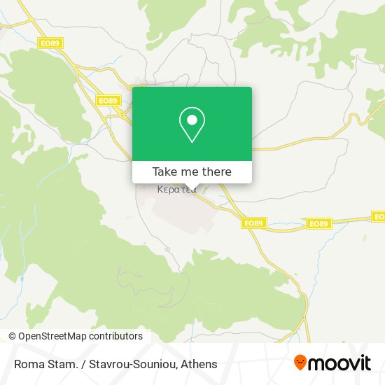 Roma Stam. / Stavrou-Souniou map