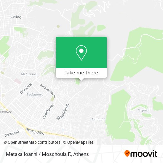 Metaxa Ioanni / Moschoula F. map