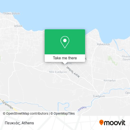 Πευκιάς map