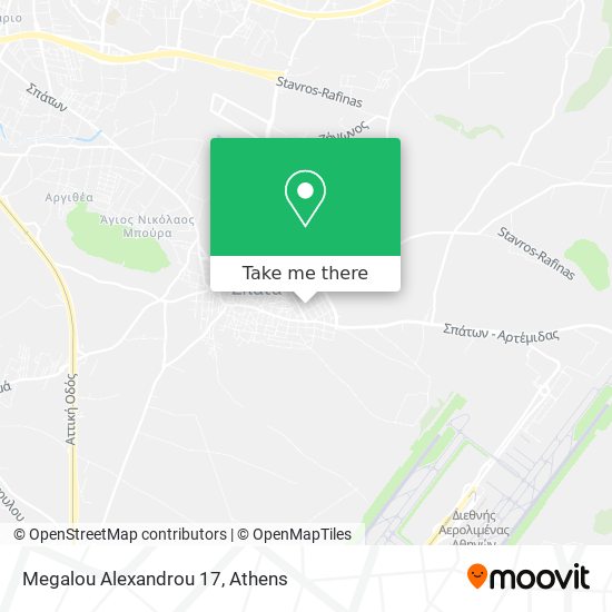 Megalou Alexandrou 17 map
