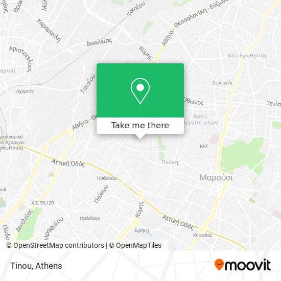 Tinou map