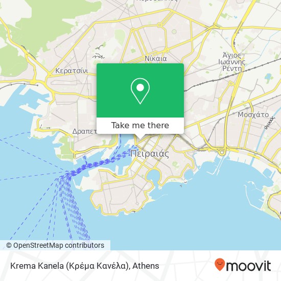 Krema Kanela (Κρέμα Κανέλα) map