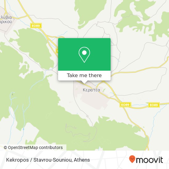 Kekropos / Stavrou-Souniou map