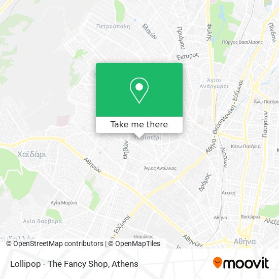 Lollipop - The Fancy Shop map