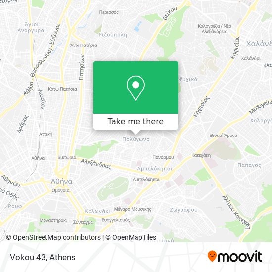Vokou 43 map