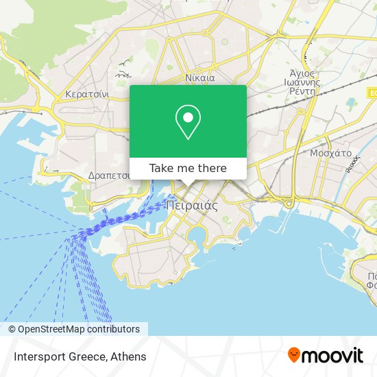 Intersport Greece map