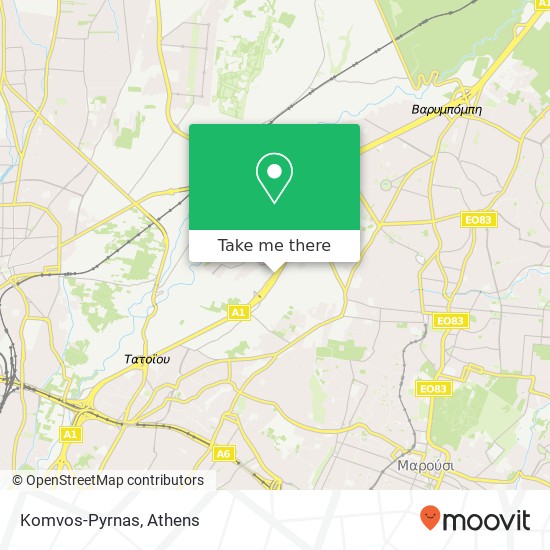 Komvos-Pyrnas map