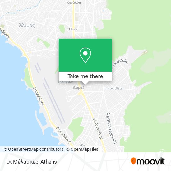 Οι Μέλαμπες map