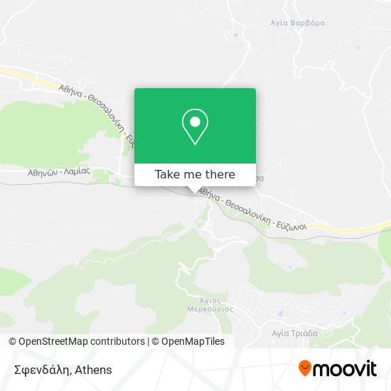 Σφενδάλη map