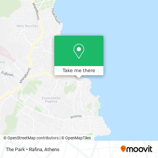 The Park • Rafina map