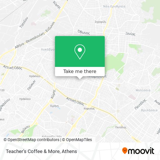 Teacher's Coffee & More map