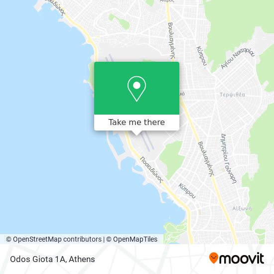 Odos Giota 1Α map