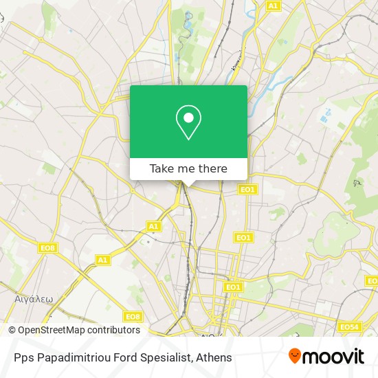 Pps Papadimitriou Ford Spesialist map