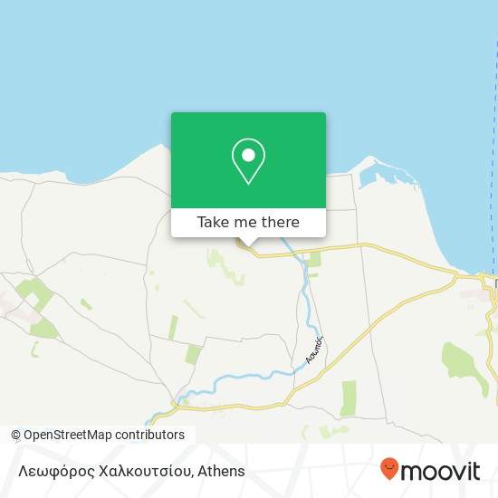 Λεωφόρος Χαλκουτσίου map