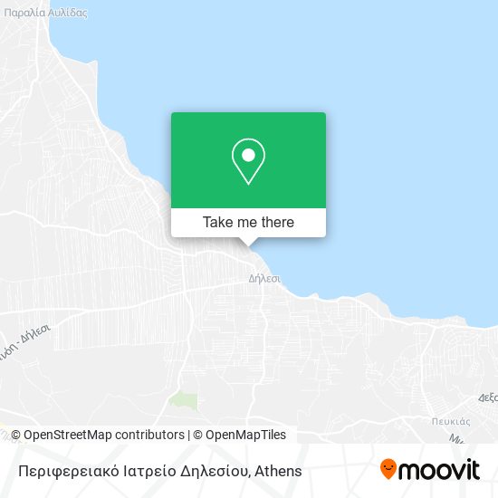 Περιφερειακό Ιατρείο Δηλεσίου map