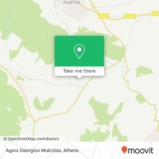 Agios Georgios Mokrizas map