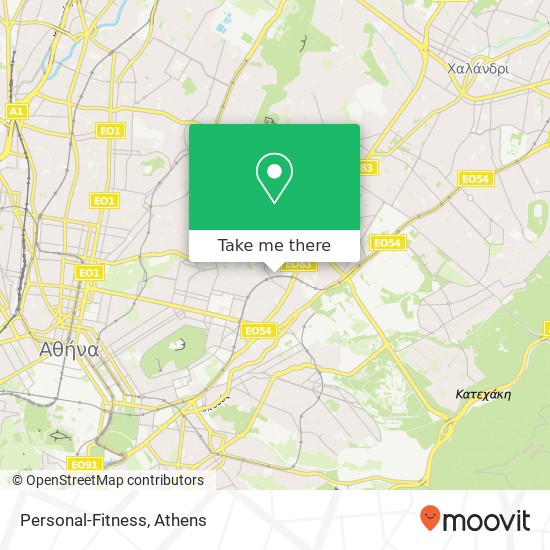 Personal-Fitness map