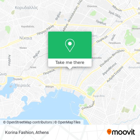 Korina Fashion map