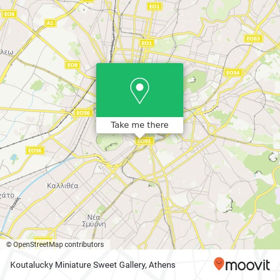 Koutalucky Miniature Sweet Gallery map