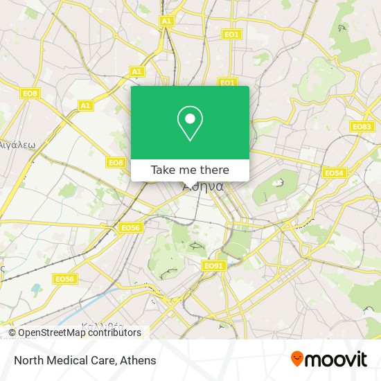 North Medical Care map