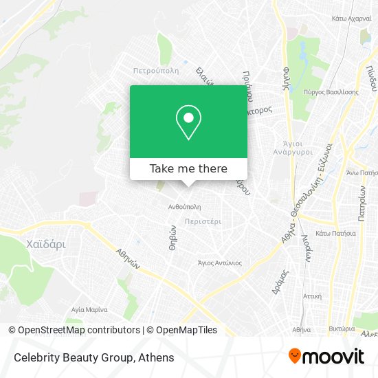 Celebrity Beauty Group map