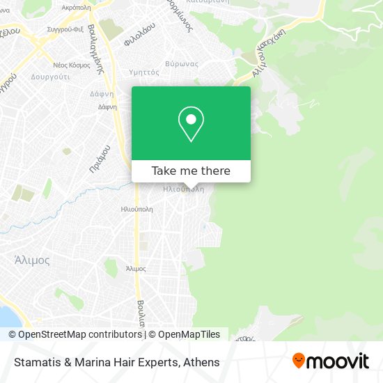 Stamatis & Marina Hair Experts map