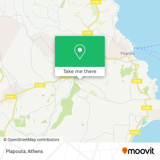 Plapouta map