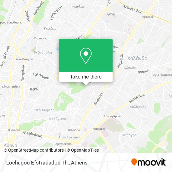 Lochagou Efstratiadou Th. map