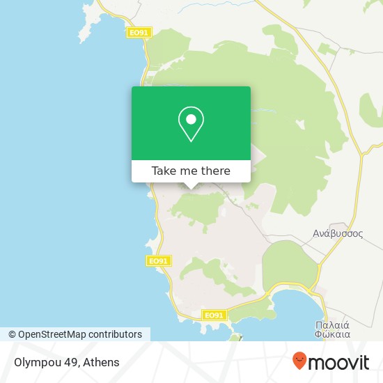 Olympou 49 map