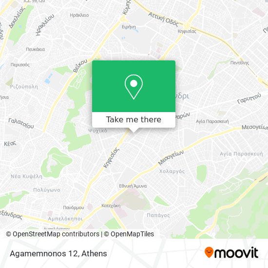 Agamemnonos 12 map