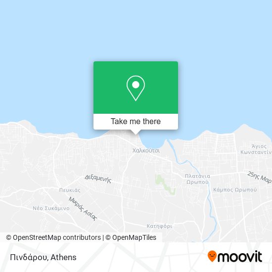 Πινδάρου map