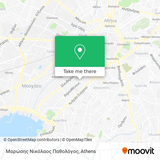 Μαρώσης Νικόλαος Παθολόγος map
