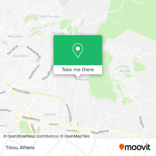 Tinou map