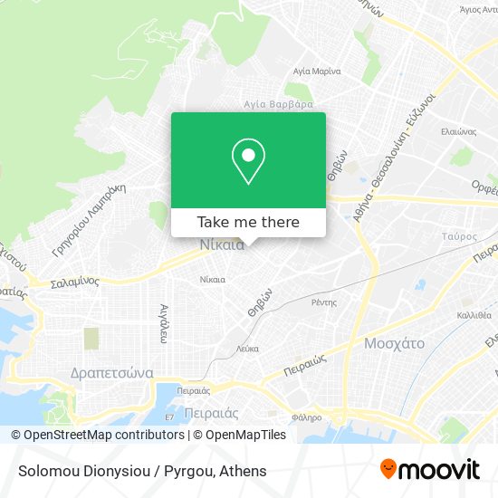 Solomou Dionysiou / Pyrgou map
