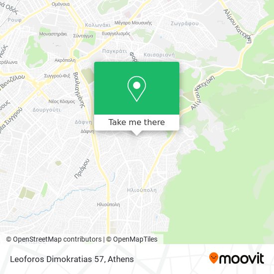 Leoforos Dimokratias 57 map