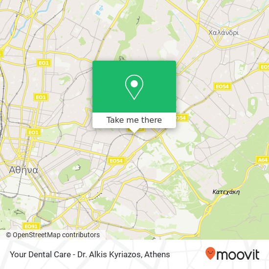 Your Dental Care - Dr. Alkis Kyriazos map