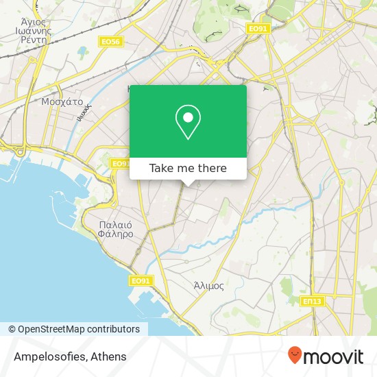 Ampelosofies map