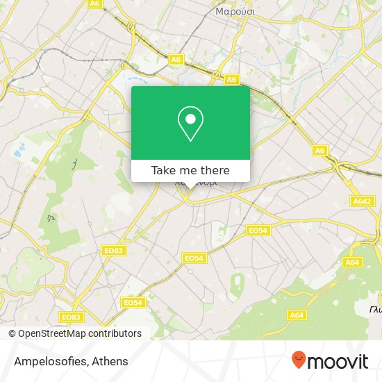 Ampelosofies map
