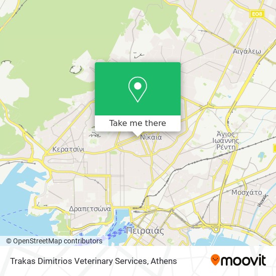 Trakas Dimitrios Veterinary Services map