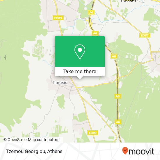 Tzemou Georgiou map