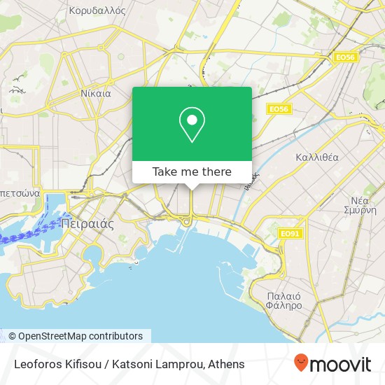 Leoforos Kifisou / Katsoni Lamprou map