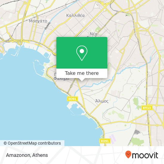 Amazonon map