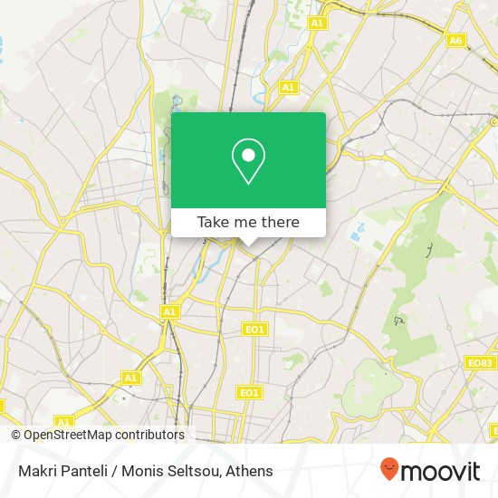 Makri Panteli / Monis Seltsou map