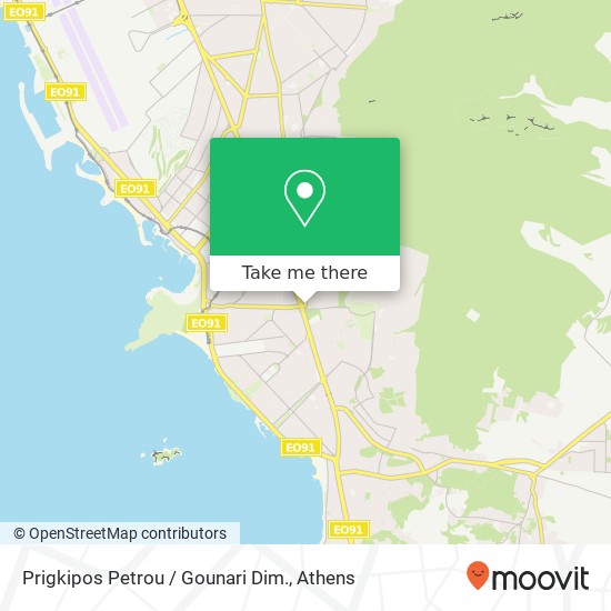 Prigkipos Petrou / Gounari Dim. map