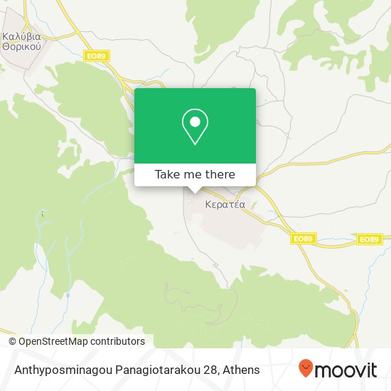 Anthyposminagou Panagiotarakou 28 map