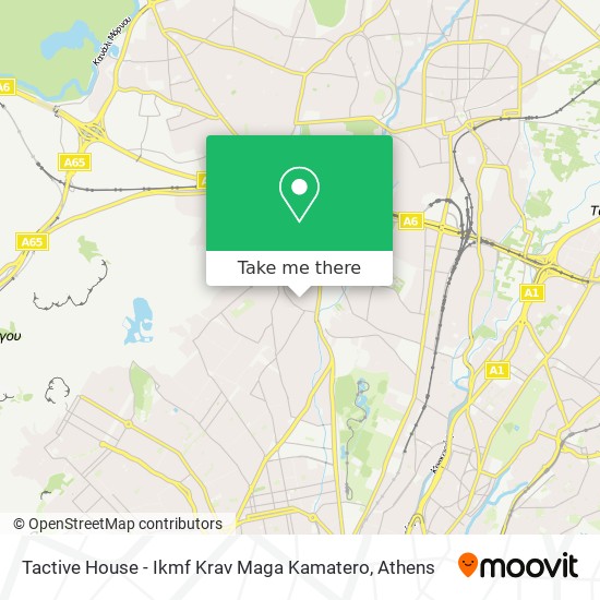 Tactive House - Ikmf Krav Maga Kamatero map