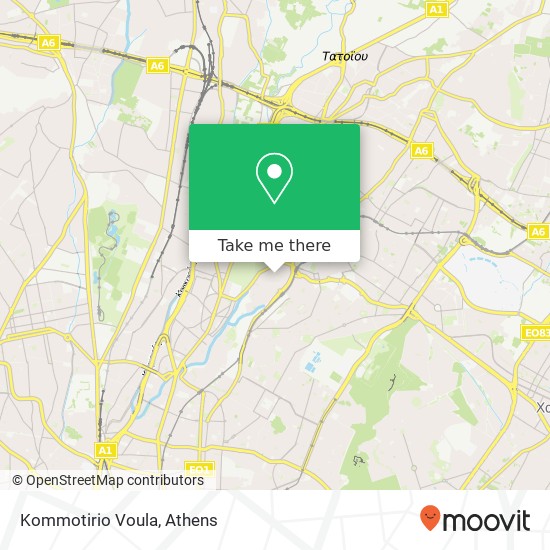 Kommotirio Voula map