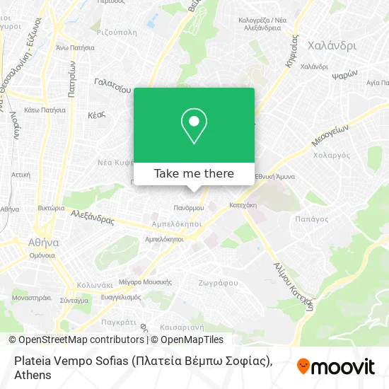 Plateia Vempo Sofias (Πλατεία Βέμπω Σοφίας) map