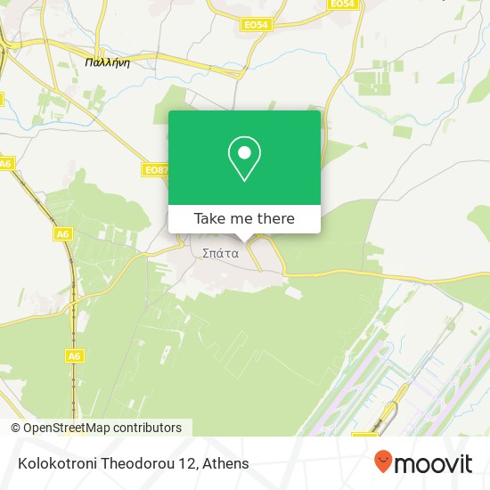 Kolokotroni Theodorou 12 map